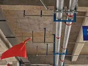 江城管廊支架的安装方法